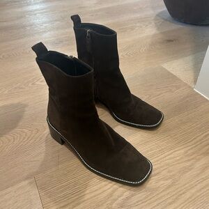Everlane Brown Ankle Boots